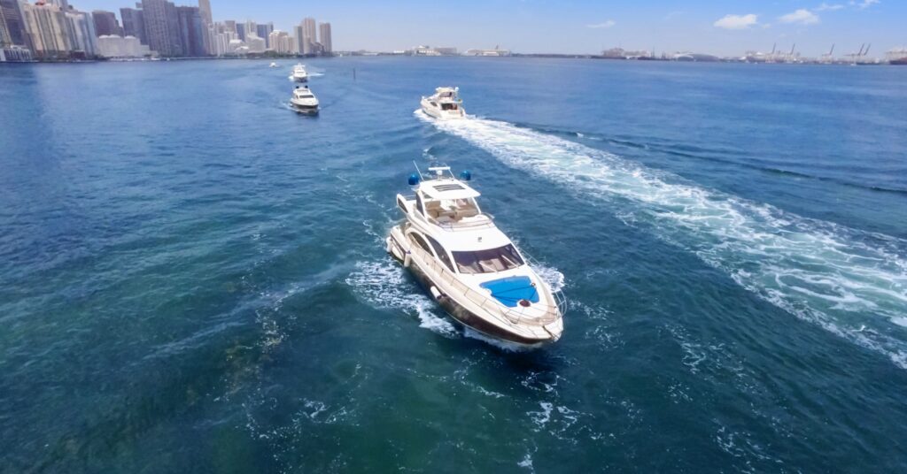65' Prestige Miami Beach Luxury Yacht Charters