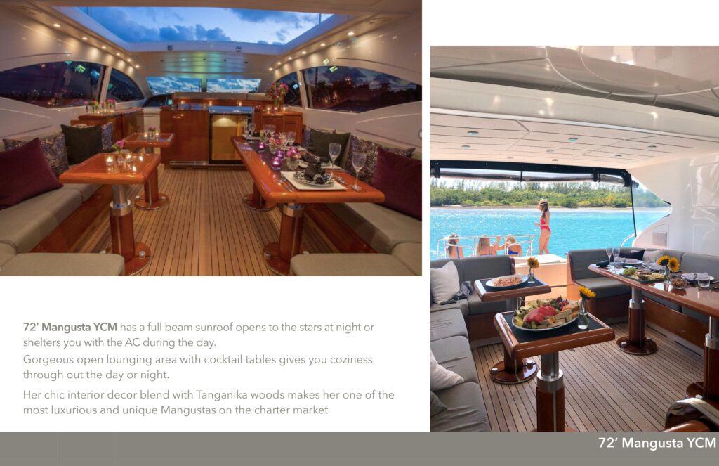 72' Mangusta Miami Luxury Yacht Charters